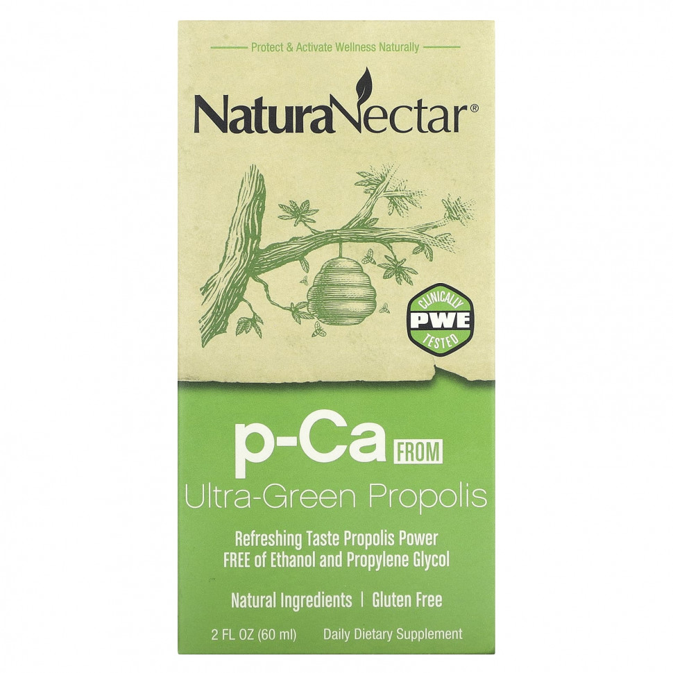   (Iherb) NaturaNectar, p-CA  - , 60  (2 . )    -     , -, 