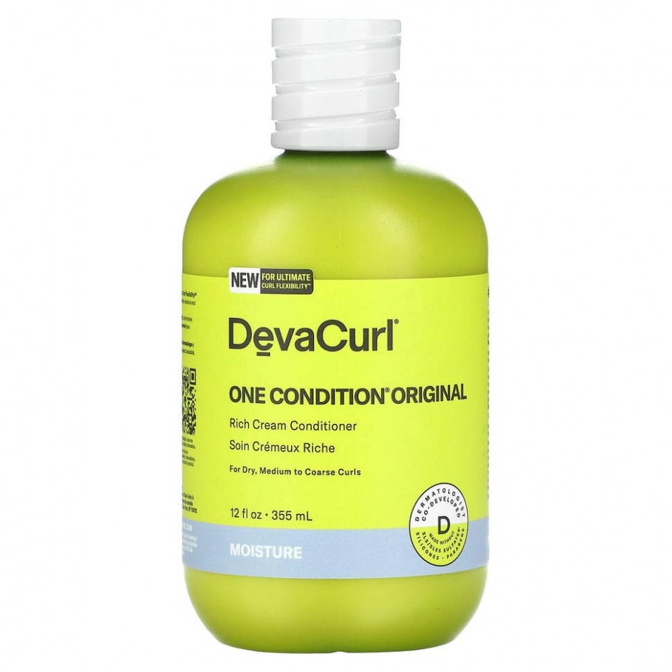   (Iherb) DevaCurl, One Condition Original, -   ,  ,    , 355  (12 . )    -     , -, 