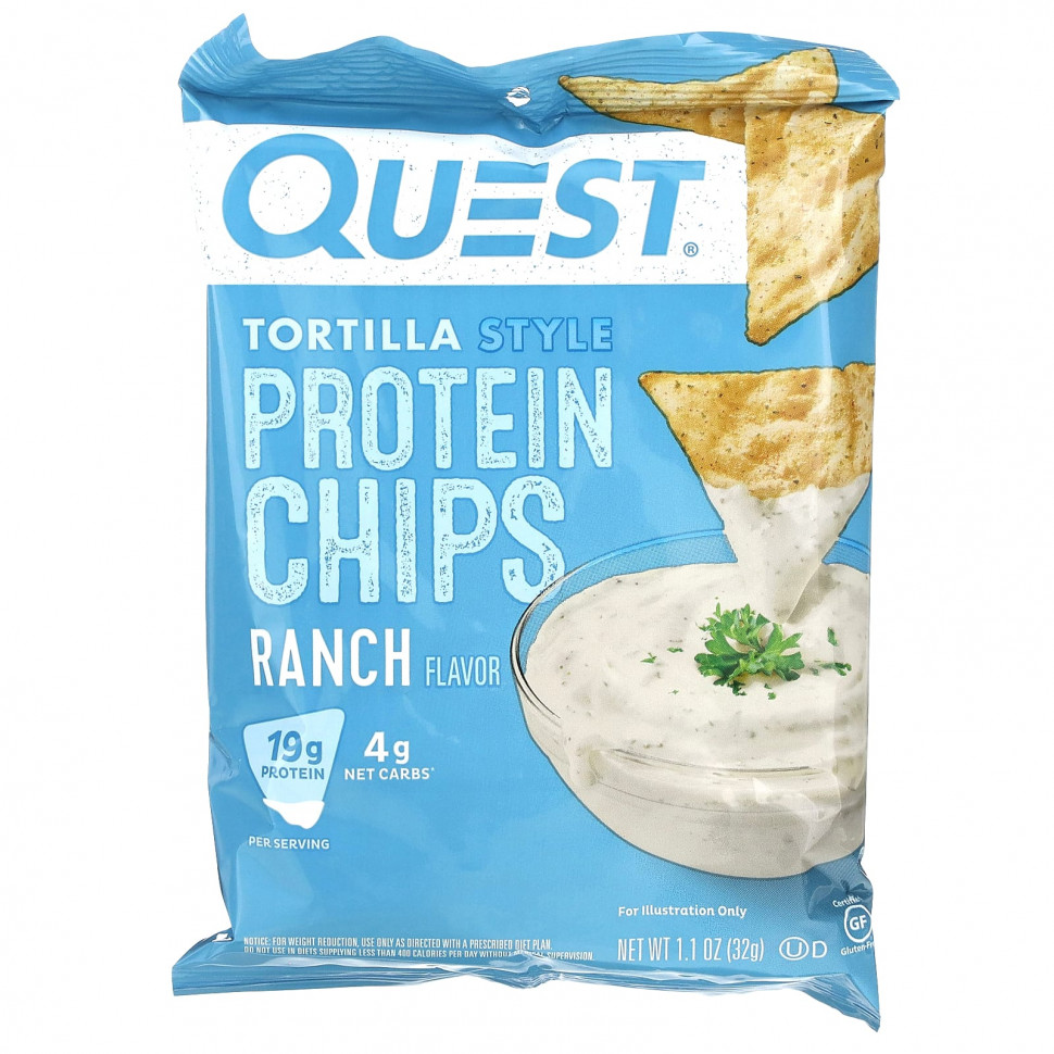 ���� ������ (Iherb) Quest Nutrition, ����������� ����� ��-��������, �����, 8 ��������� �� 32 � (1,1 �����), ������ �� 6560 ���