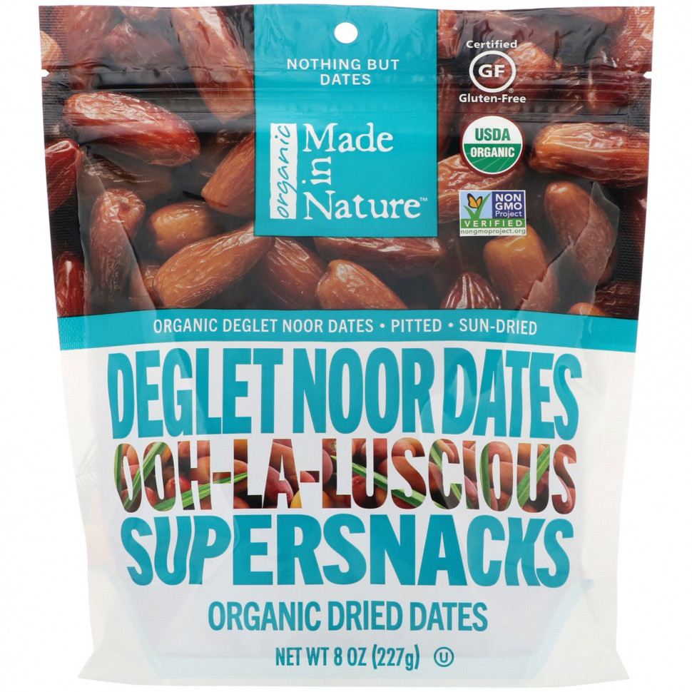 ���� ������ (Iherb) Made in Nature, Ooh-La-Luscious, ������������ ������� ������, ���������� Deglet Noor, 227 � (8 �����), ������ �� 1130 ���