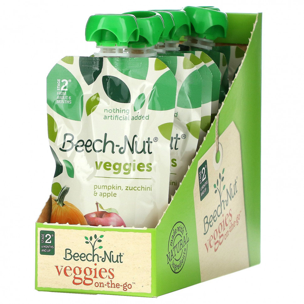 ���� ������ (Iherb) Beech-Nut, Veggies, Stage 2, �����, ������� � ������, 12 ��������� �� 99 � (3,5 �����), ������ �� 5290 ���