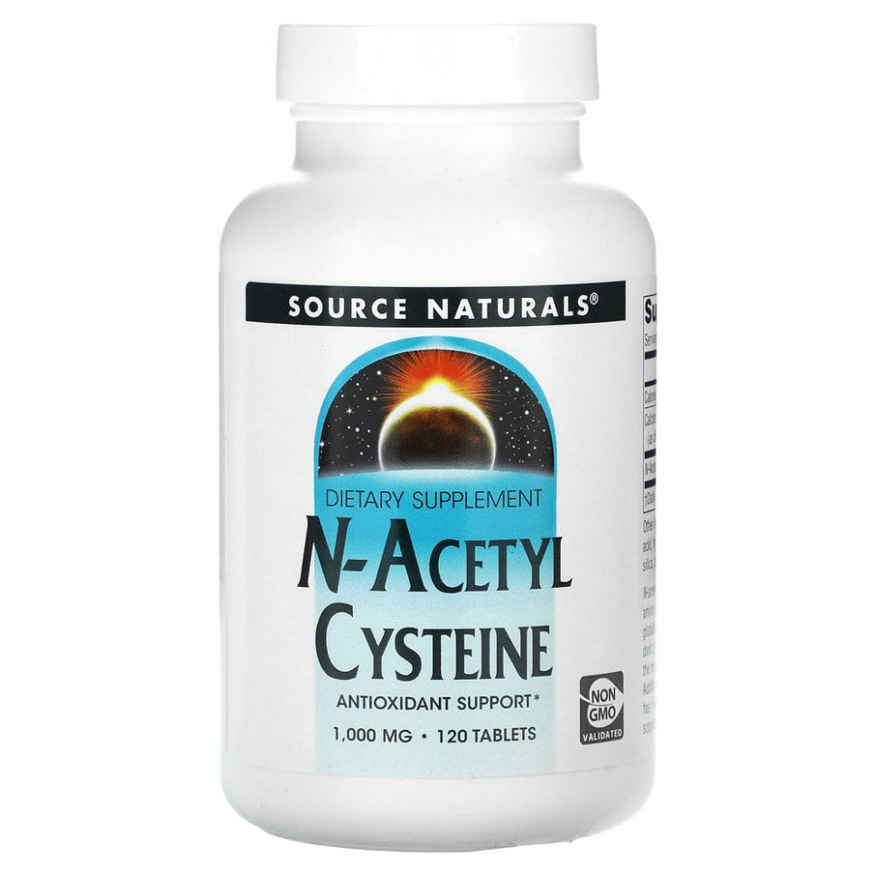 ���� ������ (Iherb) Source Naturals, N-�������������, 1000 ��, 120 ��������, ������ �� 4990 ���