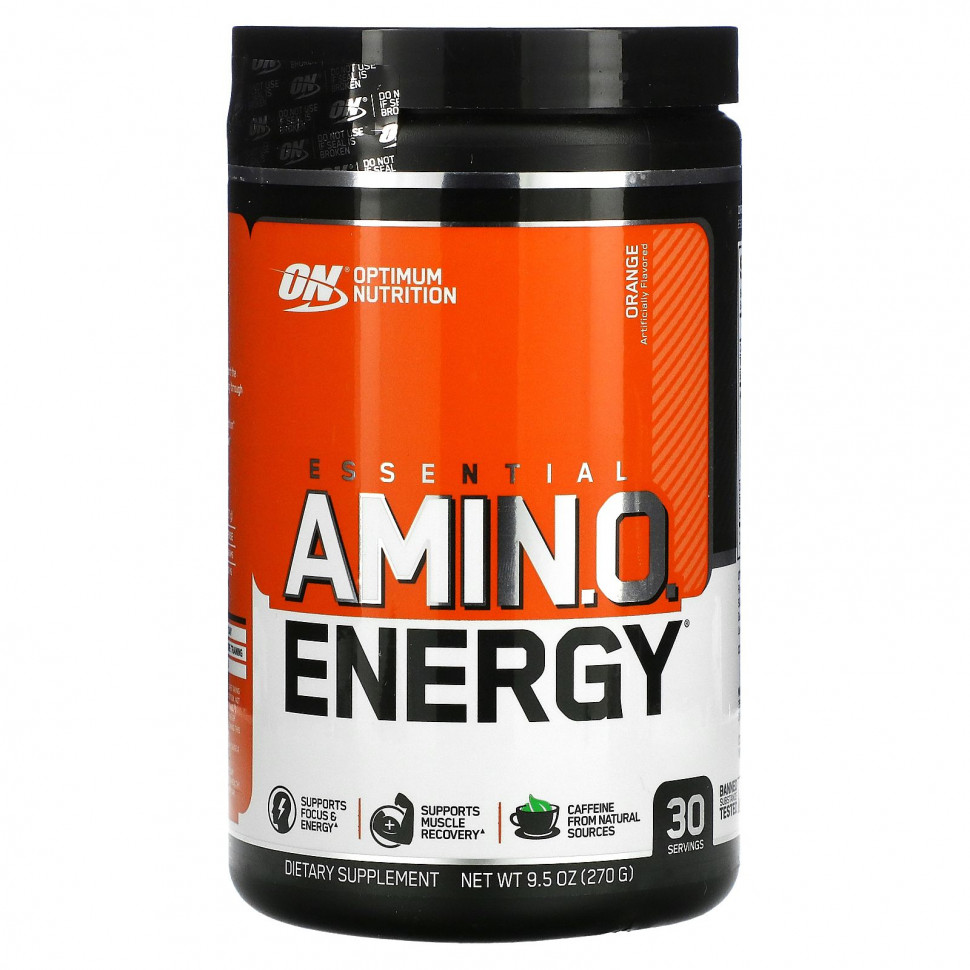 ���� ������ (Iherb) Optimum Nutrition, ESSENTIAL AMIN.O. ENERGY, ���������� � ����������, 270 � (9,5 �����), ������ �� 5180 ���
