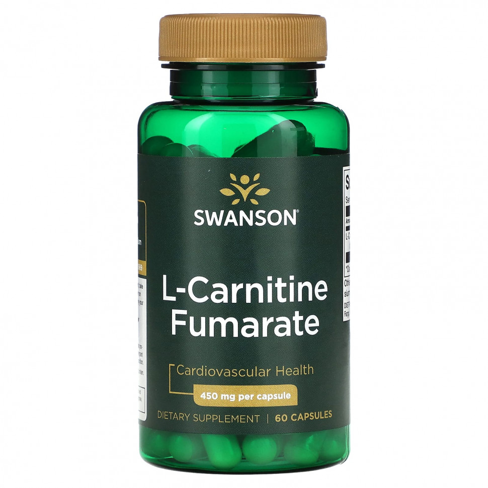 ���� ������ (Iherb) Swanson, L-�������� �������, 450 ��, 60 ������, ������ �� 4700 ���