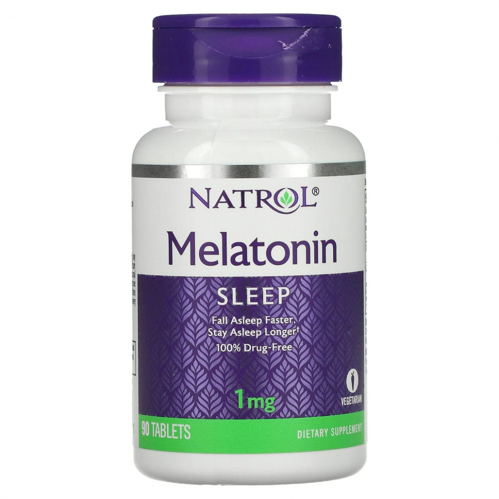 ���� ������ (Iherb) Natrol, ���������, 1 ��, 90 ��������, ������ �� 1520 ���