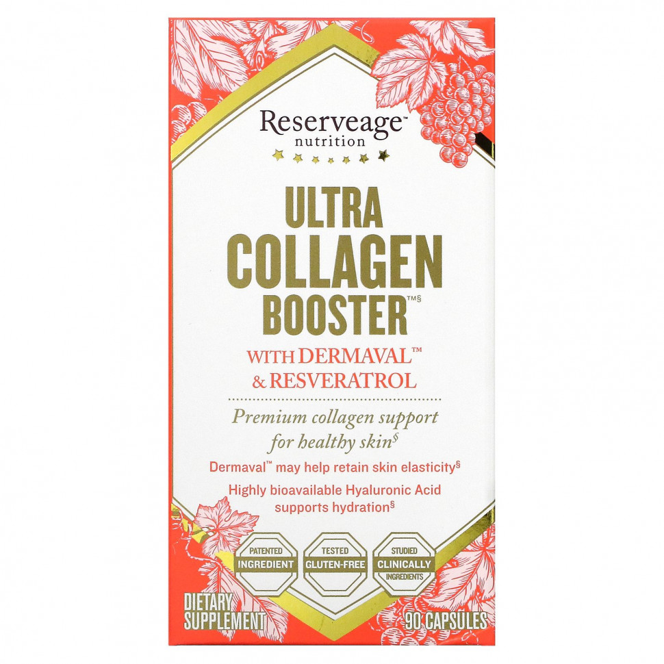   (Iherb) ReserveAge Nutrition, Ultra Collagen Booster, 90     -     , -, 