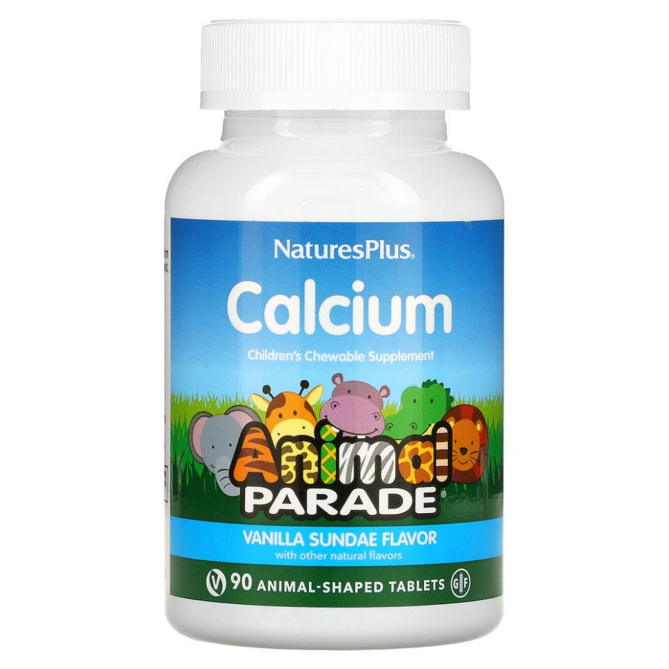 ���� ������ (Iherb) NaturesPlus, Source of Life, Animal Parade, �������, ����������� ������� ��� �����, �� ������ ���������� ����������, 90 �������� � ����� ��������, ������ �� 2130 ���