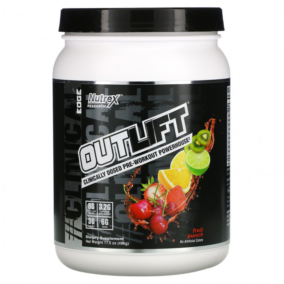   (Iherb) Nutrex Research, Outlift,    ,  , 496  (17,5 )    -     , -, 