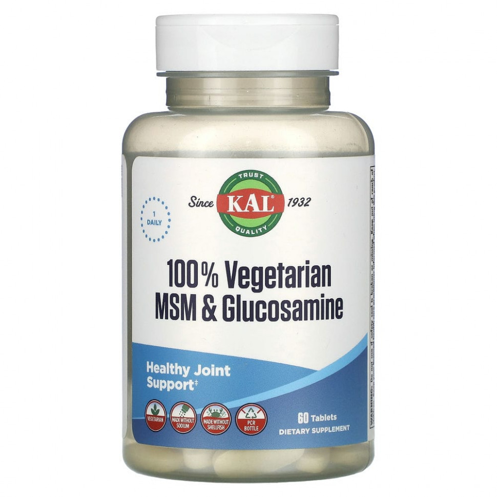   (Iherb) KAL, 100%    , 60     -     , -, 