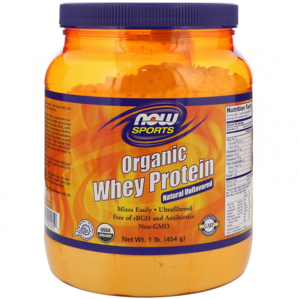 ���� ������ (Iherb) NOW Foods, Sports, ������������ ������������ �����, �����������, ��� �����, 454 � (1 ����), ������ �� 5860 ���