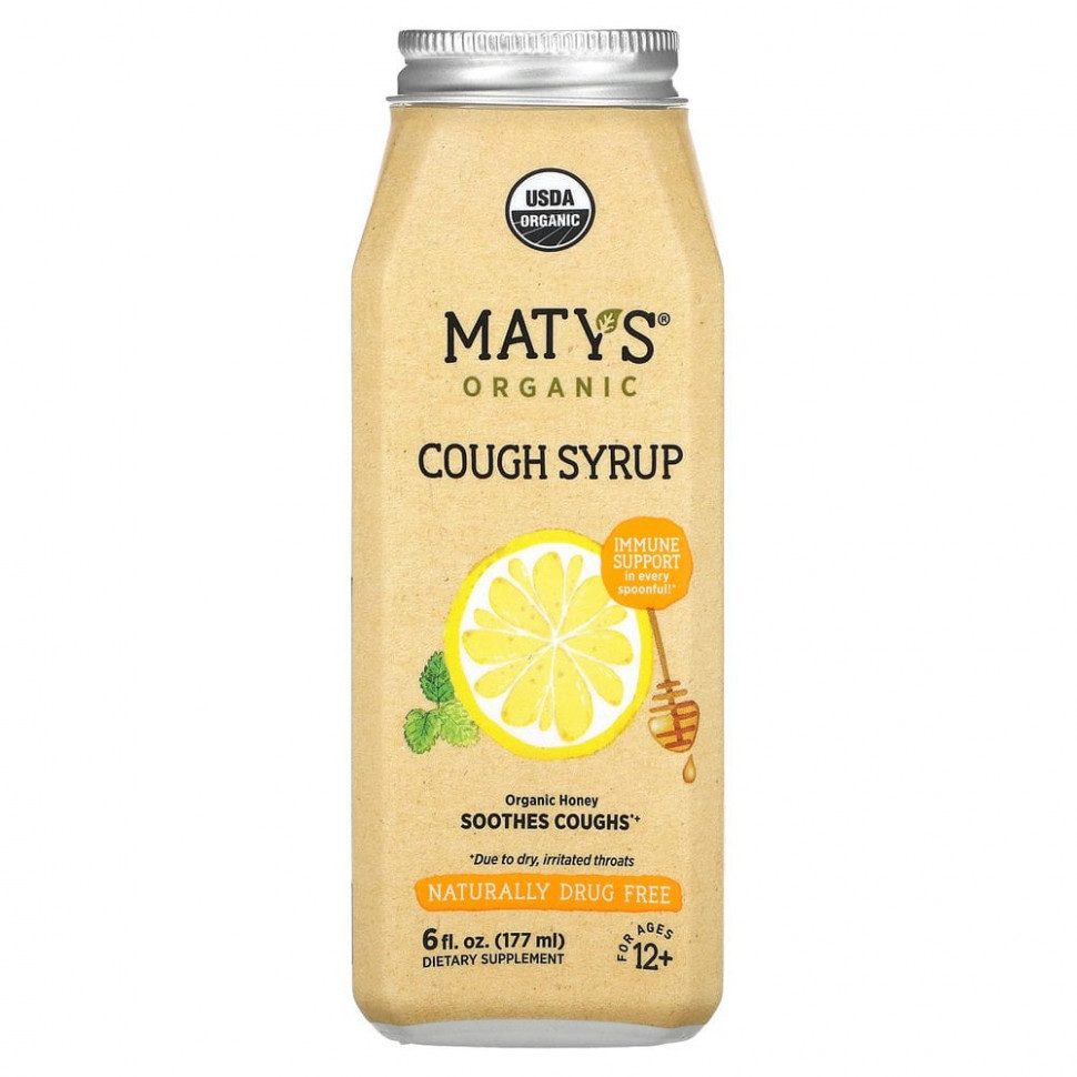 ���� ������ (Iherb) Maty's, ������������ ����� �� �����, ��� ����� �� 12 ���, 177 �� (6 ����. �����), ������ �� 2860 ���