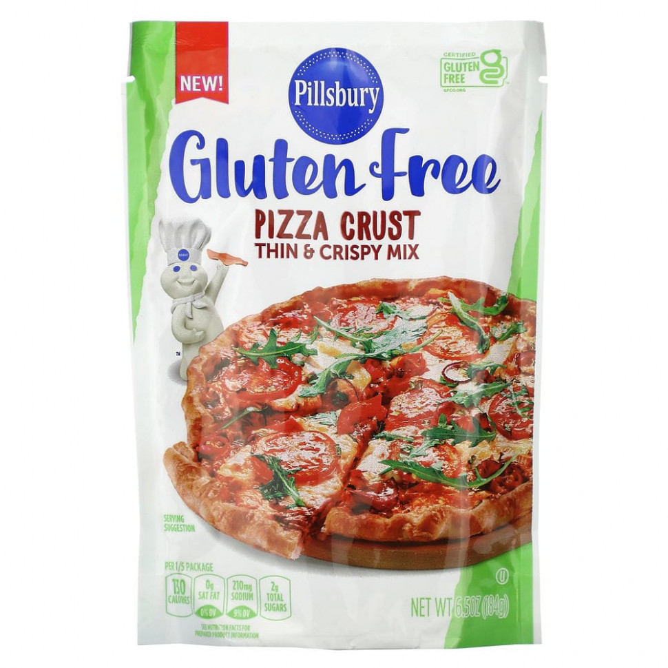   (Iherb) Pillsbury, Pizza Crust,    ,  , 184  (6,5 )    -     , -, 