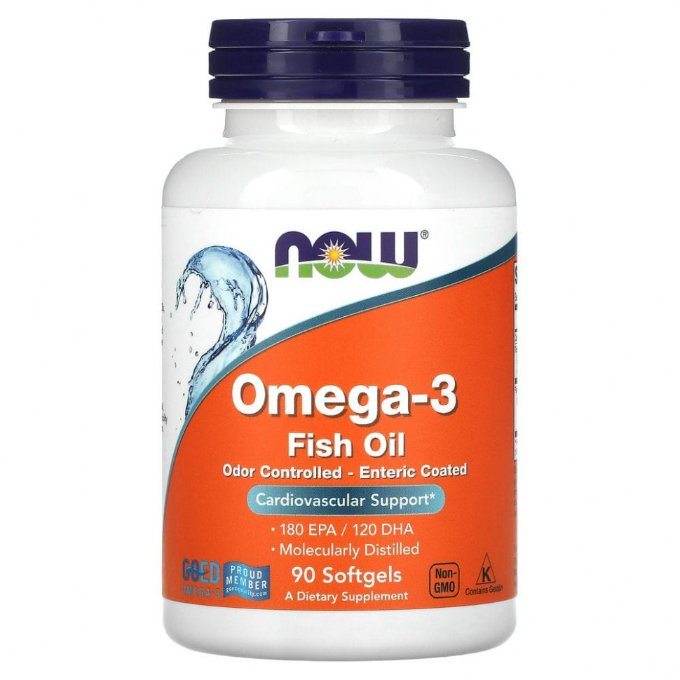   (Iherb) NOW Foods,    -3, 90      -     , -, 