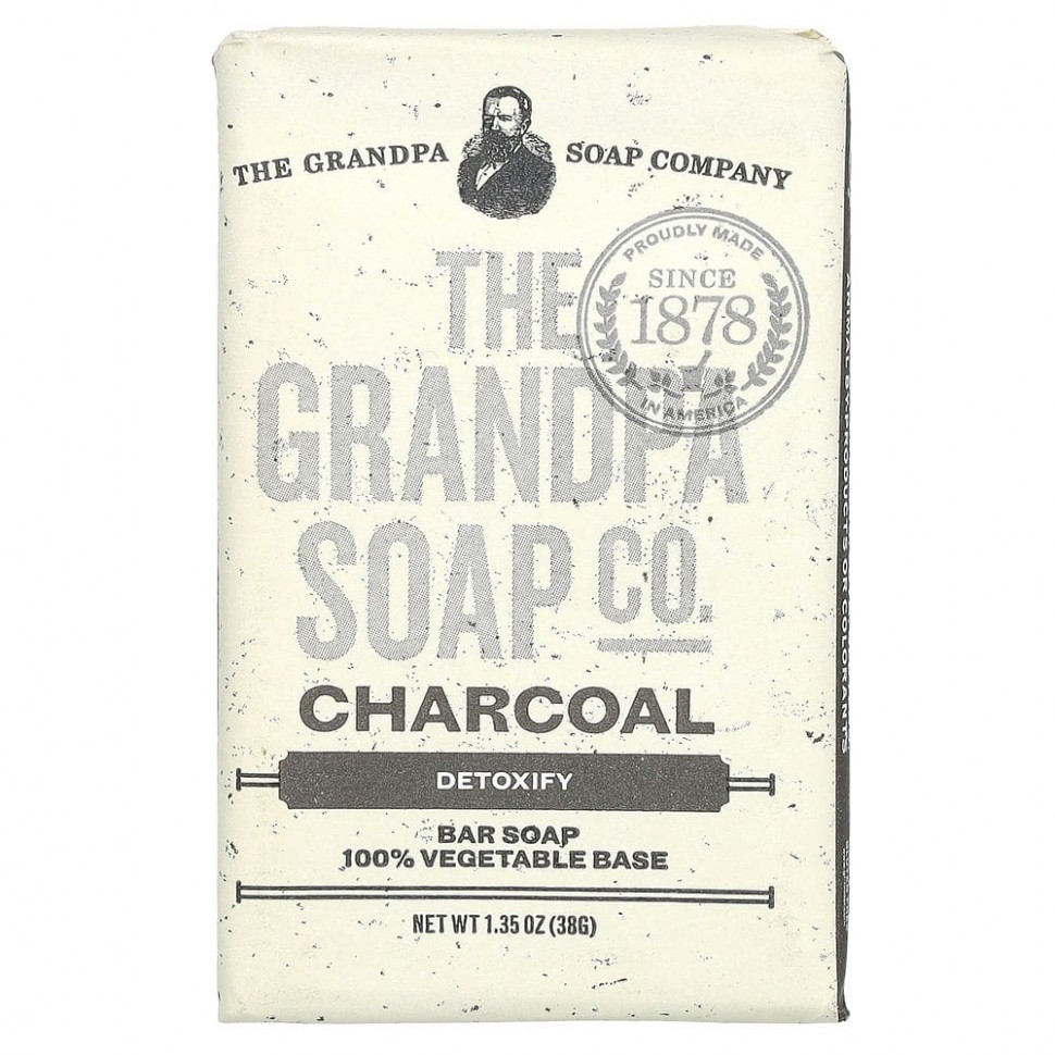 ���� ������ (Iherb) The Grandpa Soap Co., ��������� ���� ��� ���� � ����, ������, ��������� �����, 38 � (1,35 �����), ������ �� 390 ���