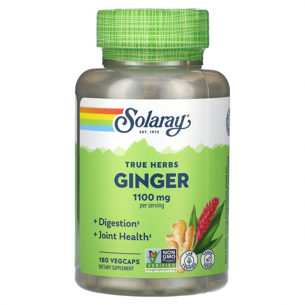   (Iherb) Solaray, True Herbs, , 1100 , 180        -     , -, 