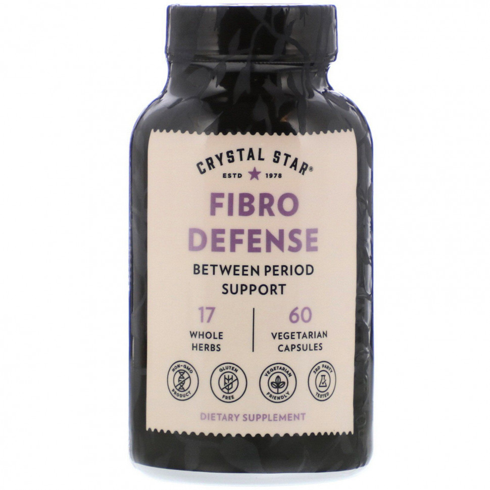   (Iherb) Crystal Star, Fibro Defense, 60      -     , -, 