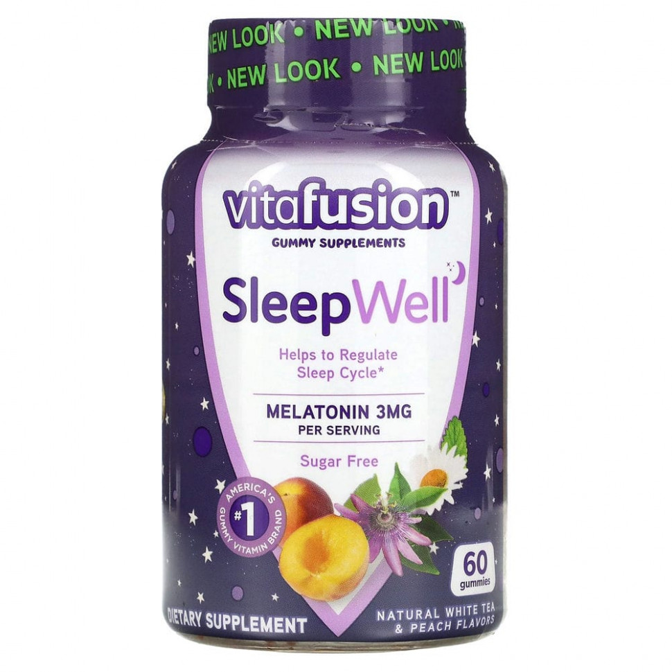   (Iherb) VitaFusion, SleepWell,    ,     , 60  ,   1960 