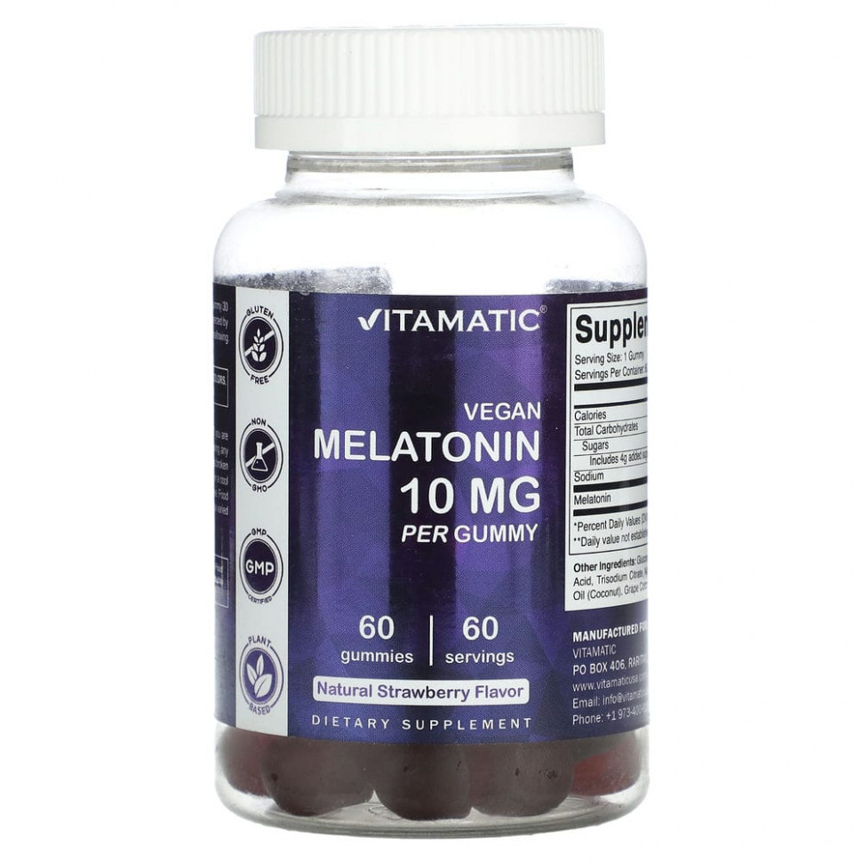   (Iherb) Vitamatic,  ,  , 10 , 60      -     , -, 