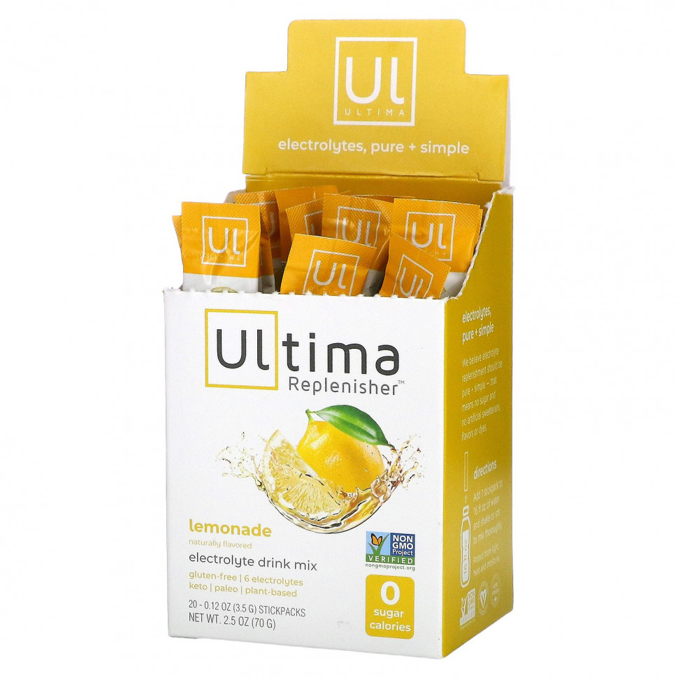 ���� ������ (Iherb) Ultima Replenisher, ������� ������������ �� ������ ��������, 20 ���������, 0,12 ����� (3,5 �), ������ �� 3690 ���