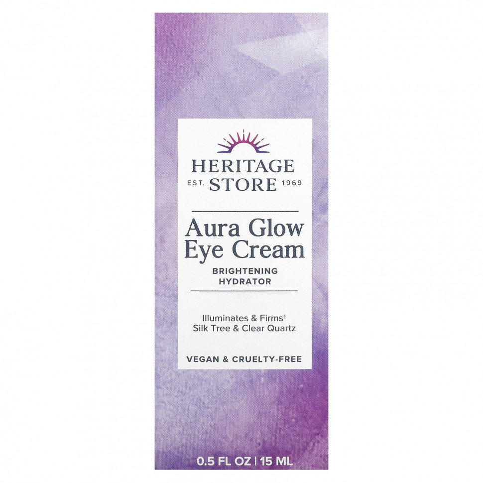 ���� ������ (Iherb) Heritage Store, ���� ��� ���� ������ ���� Aura Glow, 15 �� (0,5 ����. �����), ������ �� 2430 ���