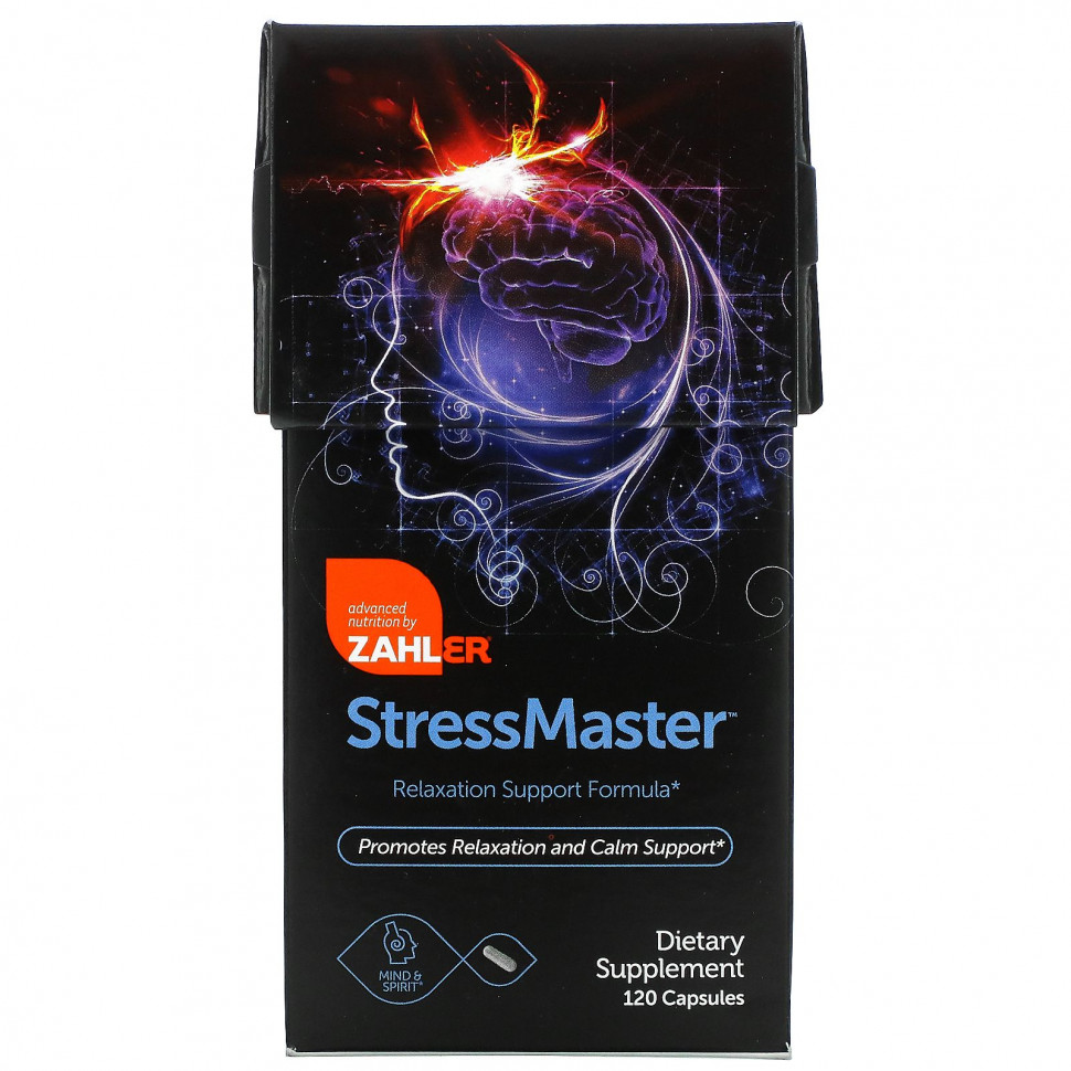 ���� ������ (Iherb) Zahler, StressMaster, ������� ��� ��������� ������������, 120 ������, ������ �� 8100 ���