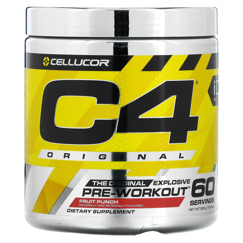���� ������ (Iherb) Cellucor, C4 Original Explosive, ����� �����������, ��������� ����, 390 � (13,8 �����), ������ �� 9480 ���