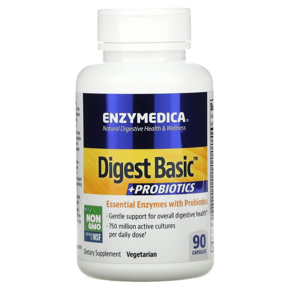   (Iherb) Enzymedica, Digest Basic  , 90 ,   3890 