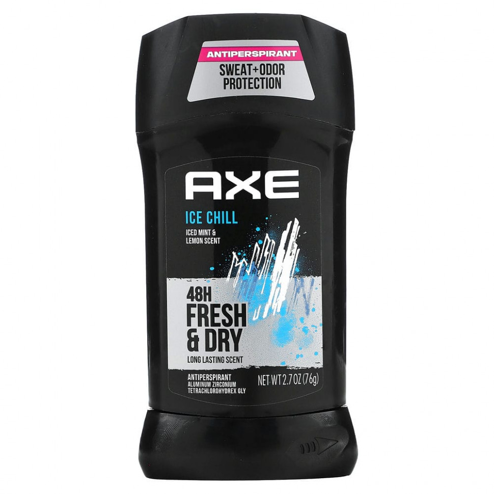 ���� ������ (Iherb) Axe, Antiperspirant, Ice Chill, ������� ���� � �����, 76 � (2,7 �����), ������ �� 1480 ���