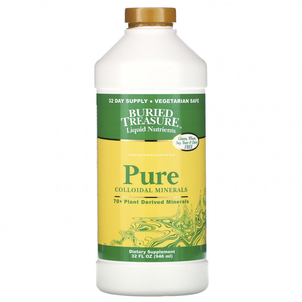 ���� ������ (Iherb) Buried Treasure, Liquid Nutrients, ������ ���������� ��������, 946 �� (32 ������ �����), ������ �� 5260 ���