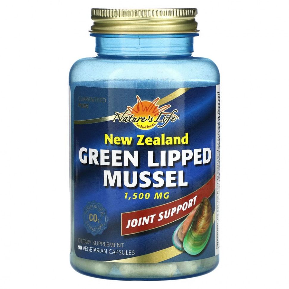 ���� ������ (Iherb) Nature's Life, �������������� ������� �����, 500 ��, 90 ������, ������ �� 2270 ���