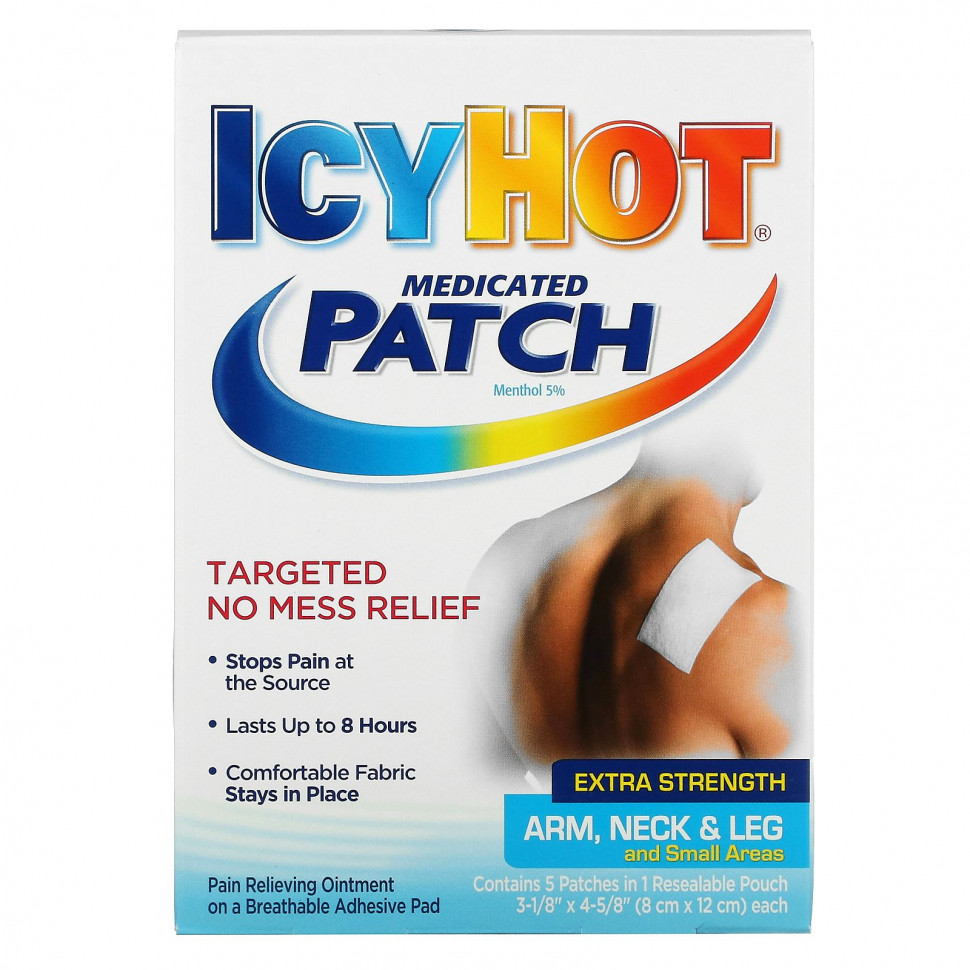 ���� ������ (Iherb) Icy Hot, �������� �����, ���������� ����, 5 ������, ������ �� 1830 ���