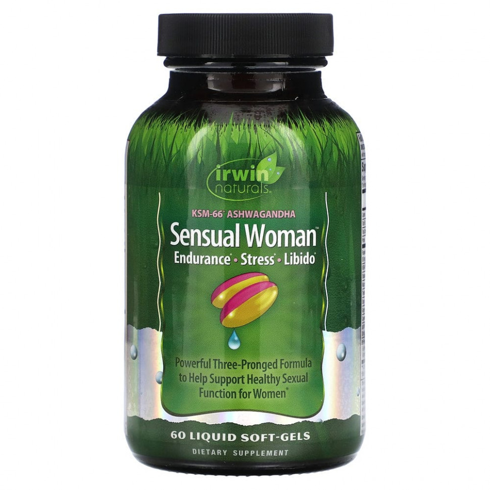   (Iherb) Irwin Naturals, Sensual Women, Endurance, Stress, Libido, 60        -     , -, 