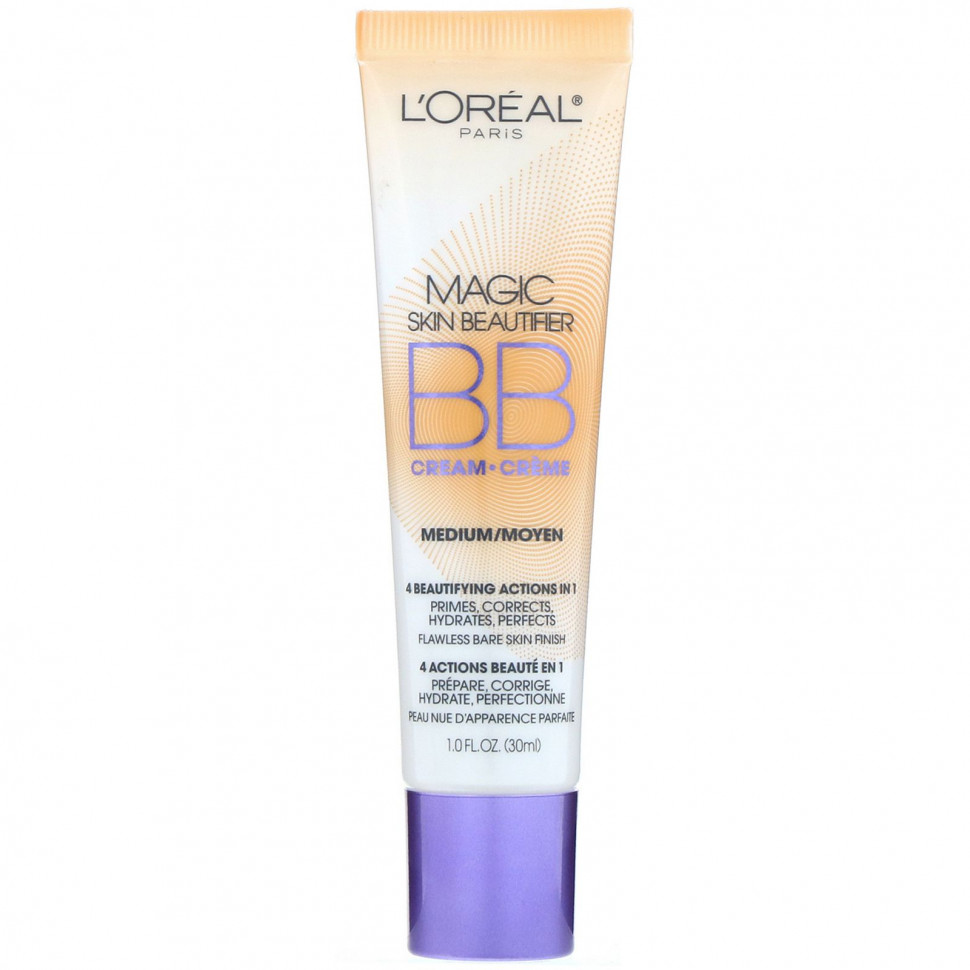 ���� ������ (Iherb) L'Oreal, BB-���� Magic Skin Beautifier, �������, 30 ��, ������ �� 3150 ���