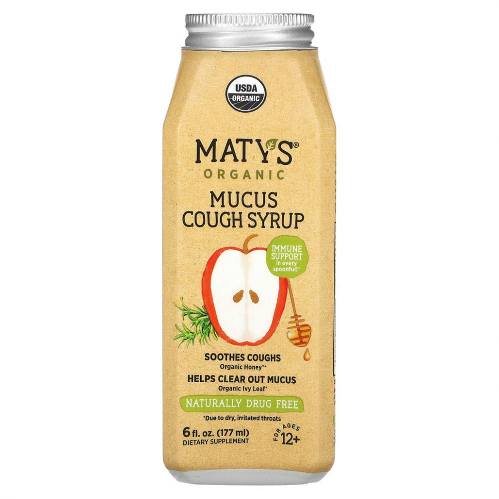 ���� ������ (Iherb) Maty's, ������������ ����� �� �����, �������������, ��� ����� �� 12 ���, 177 �� (6 ����. �����), ������ �� 2860 ���