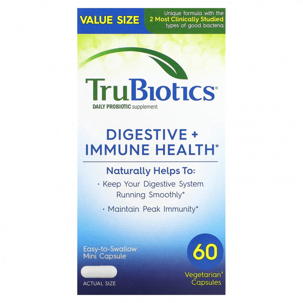   (Iherb) TruBiotics,     , 60      -     , -, 