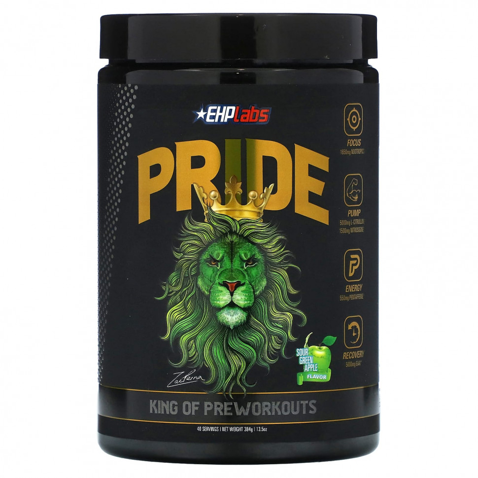   (Iherb) EHPlabs, Pride,  ,   , 384  (13,5 )    -     , -, 