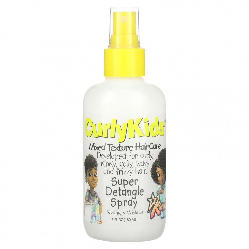   (Iherb) CurlyKids,  Super Detangle, 180  (6 . )    -     , -, 