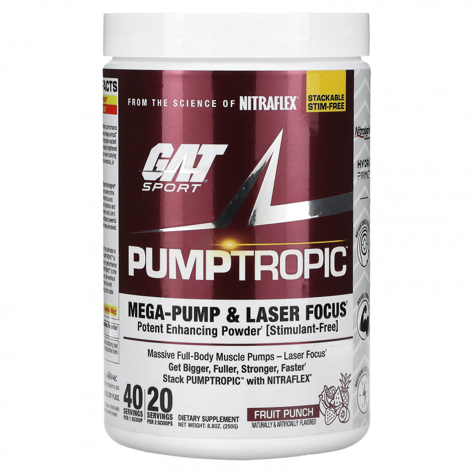   (Iherb) GAT, Pumptropic,  , 250  (8,8 ),   6680 