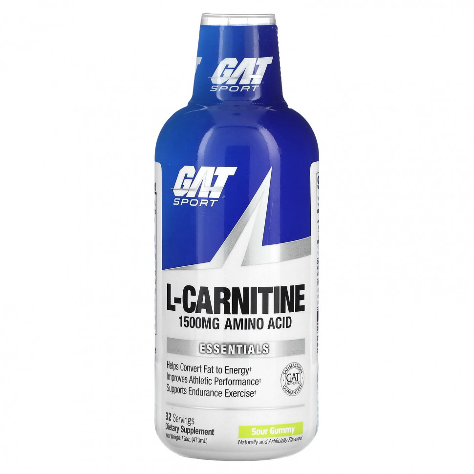   (Iherb) GAT, L-, ,  , 1500 , 473  (16 )    -     , -, 