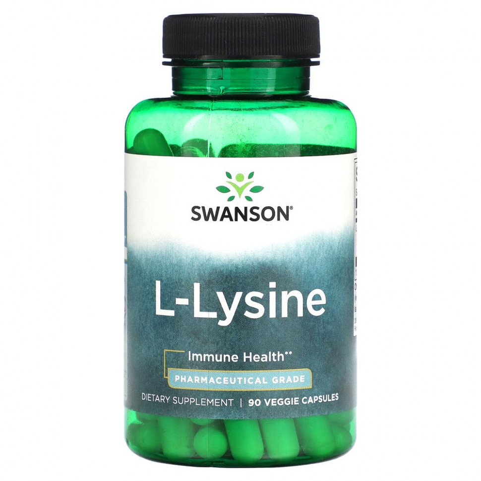 ���� ������ (Iherb) Swanson, L-�����`` 90 ������������ ������, ������ �� 1470 ���