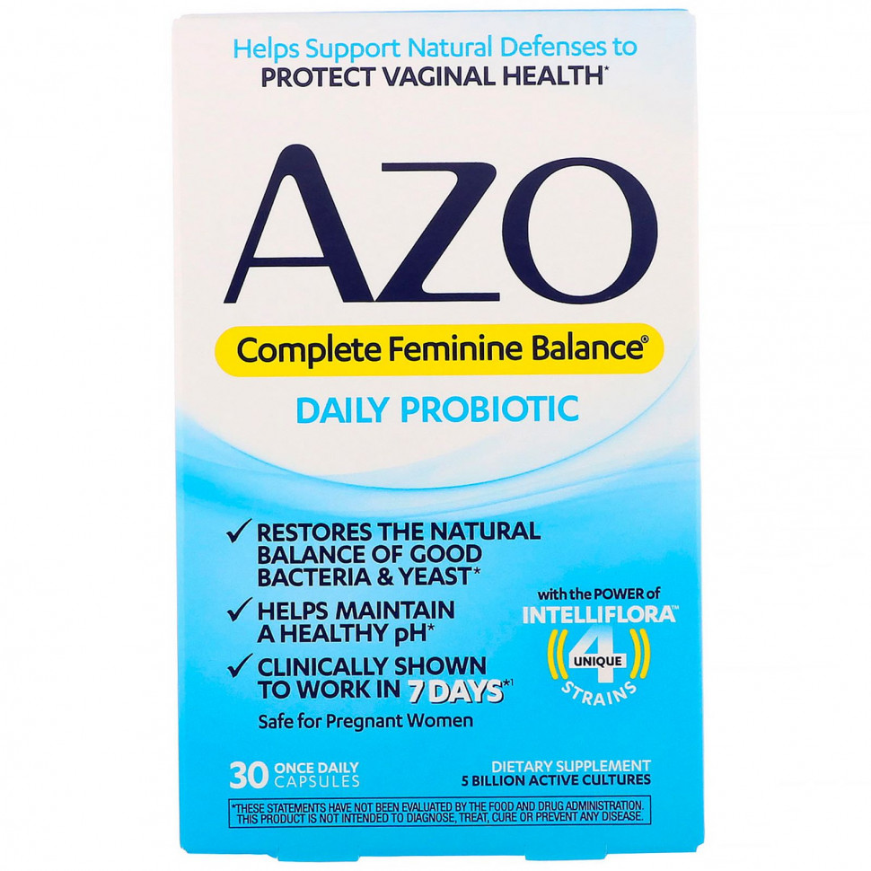 ���� ������ (Iherb) Azo, Complete Feminine Balance, ���������� ��������� ��� ������, 30 ������ ��� ������ ���� ��� � ����, ������ �� 6360 ���