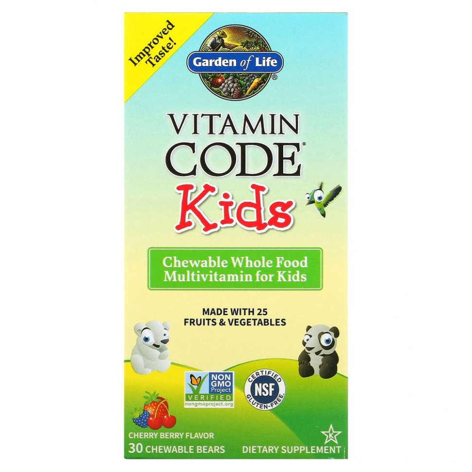   (Iherb) Garden of Life, Vitamin Code,  ,   , , 30      -     , -, 