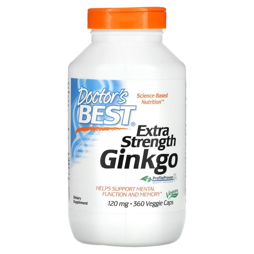 ���� ������ (Iherb) Doctor's Best, ������ � ���������� ����� ��������, 120 ��, 360 �������������� ������, ������ �� 5120 ���
