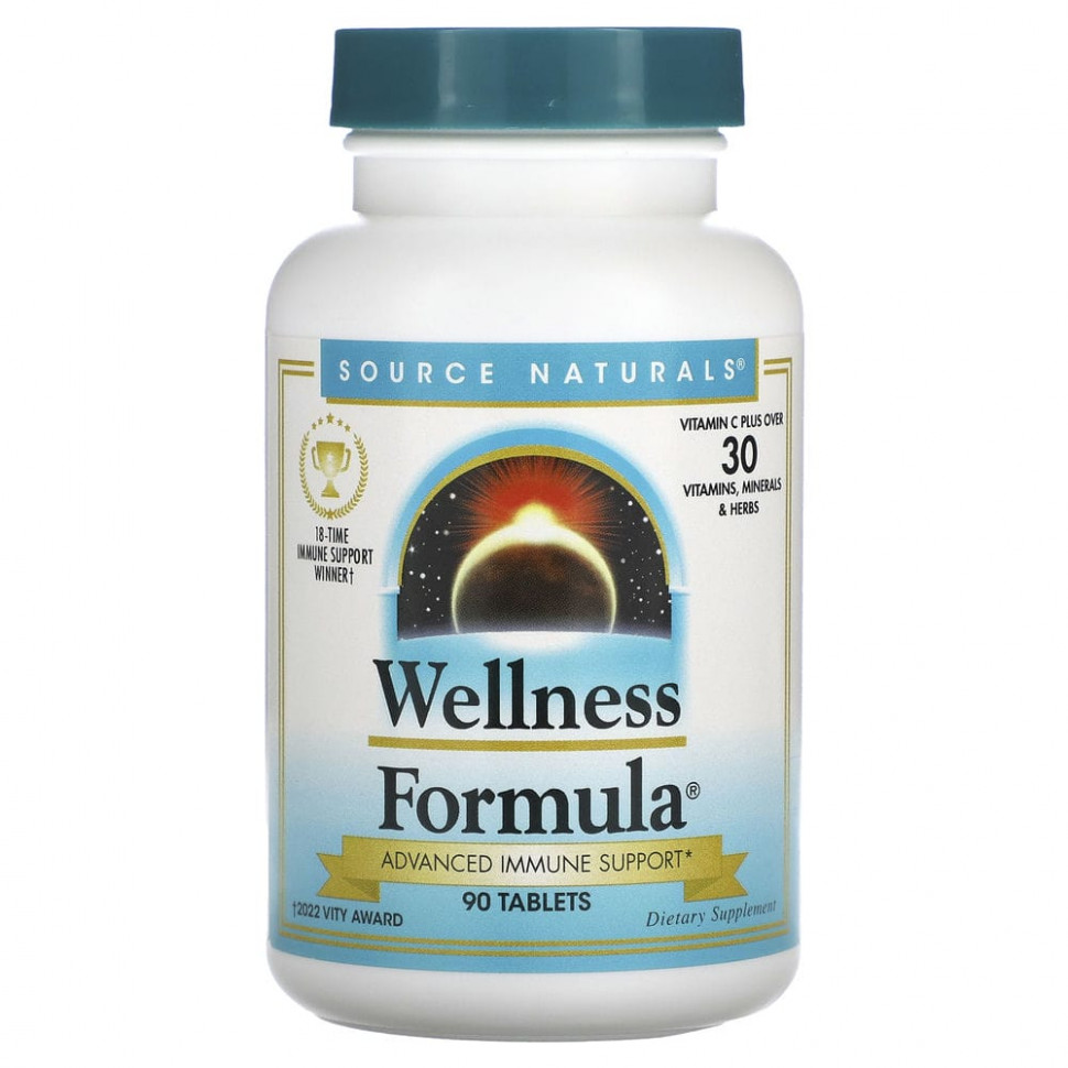   (Iherb) Source Naturals, Wellness Formula, 90     -     , -, 