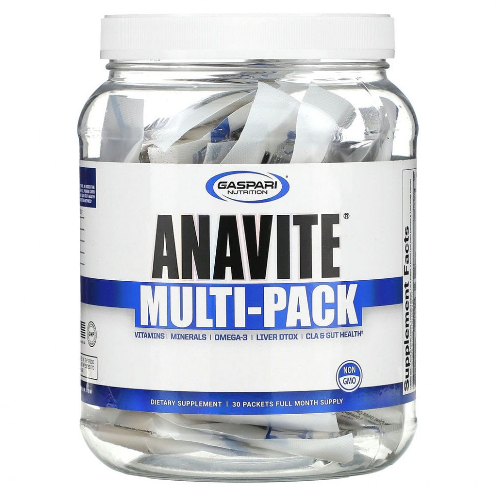   (Iherb) Gaspari Nutrition, Anavite Multi-Pack, 30     -     , -, 