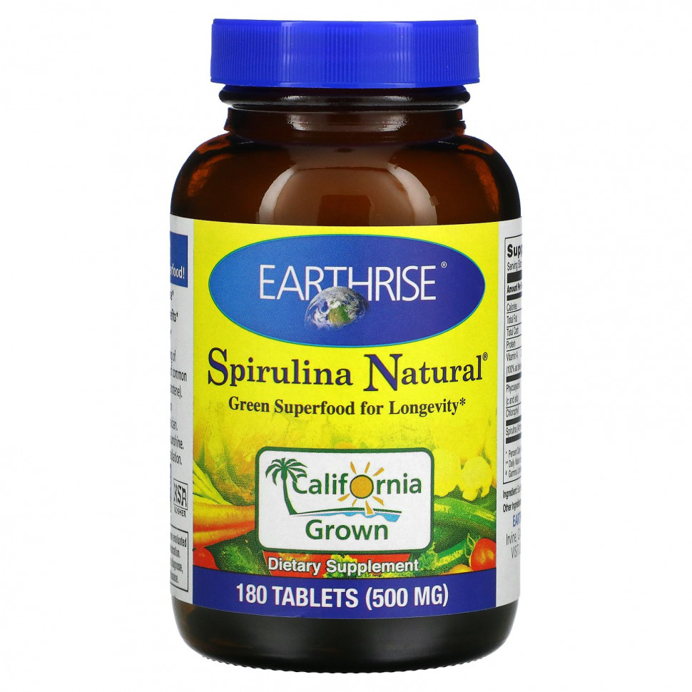 ���� ������ (Iherb) Earthrise, ����������� ���������, 500 ��, 180 ��������, ������ �� 3910 ���