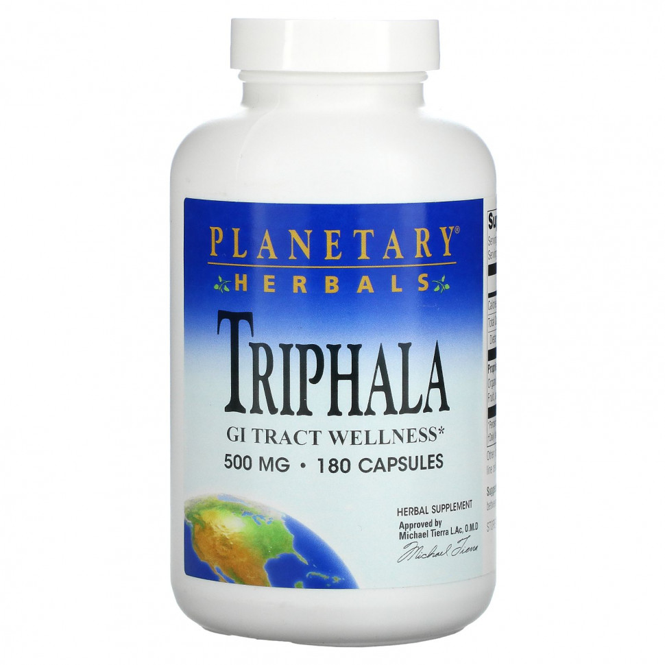   (Iherb) Planetary Herbals, Triphala, 500 , 180     -     , -, 