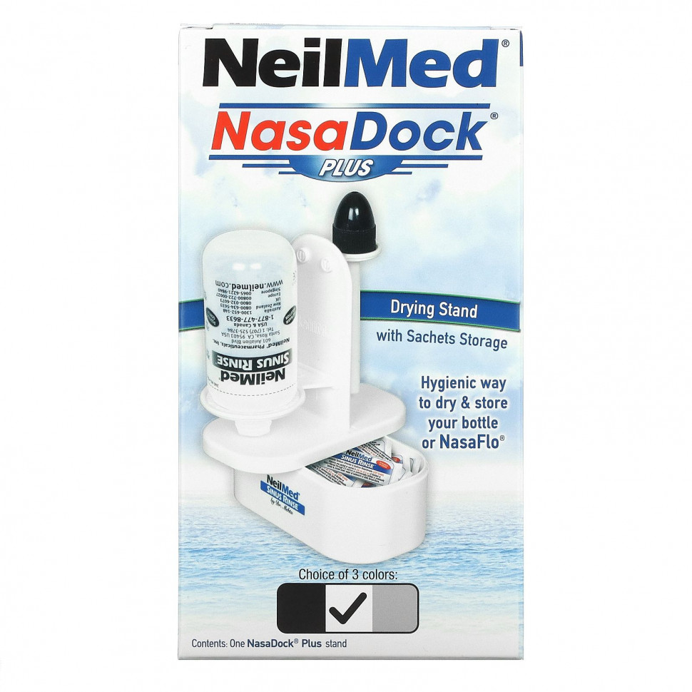   (Iherb) NeilMed, NasaDock Plus,   , , 1  NasaDock Plus    -     , -, 