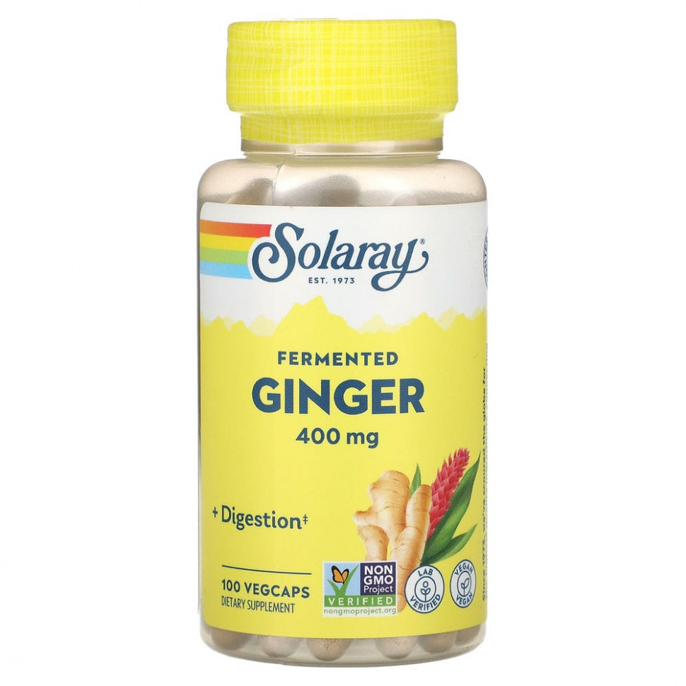 ���� ������ (Iherb) Solaray, ���������������� ������ ������������� �������������, 400 ��, 100 ������ ������������� �������������, ������ �� 3810 ���