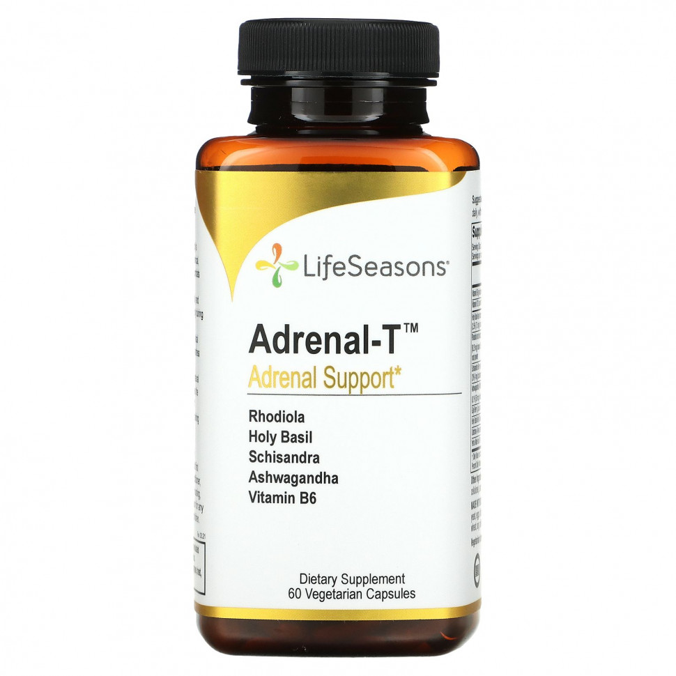   (Iherb) LifeSeasons, Adrenal-T,  , 60      -     , -, 